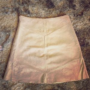 Banana Republic suede skirt